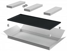 Дверь металлическая для шкафа LINEA E 42U 600мм черн. ITK LE05-42U6X-DM
