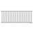 Радиатор дизайн Shift Q30 VC2050 28 секц. RAL9016 Royal Thermo НС-1631298