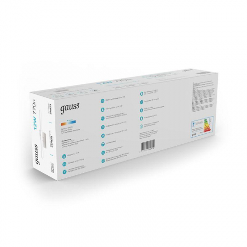 Светильник светодиодный Medea 12Вт 4000К IP20 770лм 550х180х100мм ДБП GAUSS BR023 фото 9