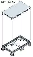 Рама шкафа верхняя/нижняя 1200х400мм ABB EK1240KN