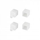 Заглушка WPH-FLEX-1212-TOP WHITE с отверстием пластик Arlight 040859