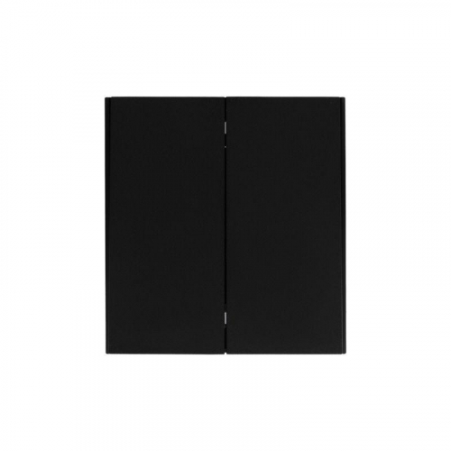 Переключатель проходной 2-кл. СП STRONG 10А антрацит Kranz KR-78-0709-5