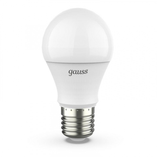 Лампа светодиодная Black 10Вт A60 грушевидная 3000К тепл. бел. E27 880лм GAUSS 102502110 фото 2