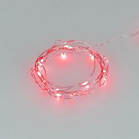 Гирлянда светодиодная ARD-DEW-HOME-2000-CLEAR-20LED-STD Red 3V Battery Pack IP20 Ardecoled 048705