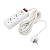 Удлинитель 3х5м с заземл. 6А IP20 ПВС 3х0.75 с выкл. бел. PROCONNECT 11-7213