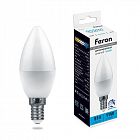 Лампа светодиодная LB-771 11Вт C37 свеча 6400К E14 230В диммир. FERON 51057