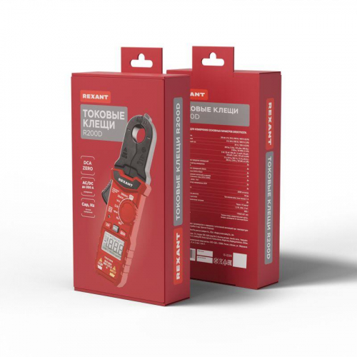 Клещи токовые R200D Rexant 13-3220 фото 8
