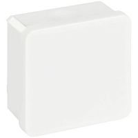 Коробка распаячная KOR-80-80-40-8g-P-2MP-W двухкомпонентная HF стойкая к УФ 80х80х40мм прямой монтаж IP66 бел. Эра Б0072534