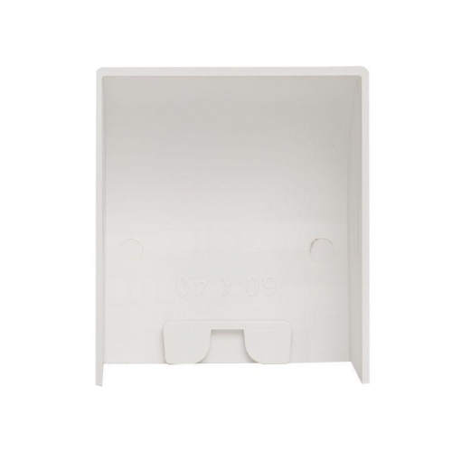 Заглушка 60х40 бел. Plast PROxima (уп.4шт) EKF ecw-60-40x4 фото 5