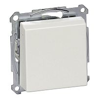 Розетка 1-м СП Merten 16А IP44 Schuko без защ. шторок с крышкой QF SM механизм полярн. бел. SchE MTN2311-0319
