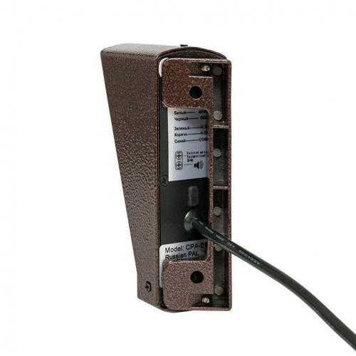 Аудиопанель вызывная CPA-01 медь 2пр. IP65 EKF int-cpa-01 фото 5