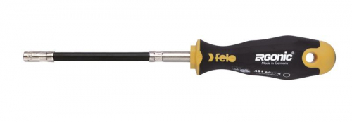 Отвертка Ergonic с гибким стержнем торцевой ключ 8.0х170 Felo 42908040