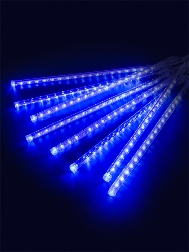 Гирлянда "Сосульки", падающий голубой свет, 30 см, 8 шт в комплекте, 3,8 м, TDM фото 5