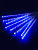 Гирлянда "Сосульки", падающий голубой свет, 30 см, 8 шт в комплекте, 3,8 м, TDM