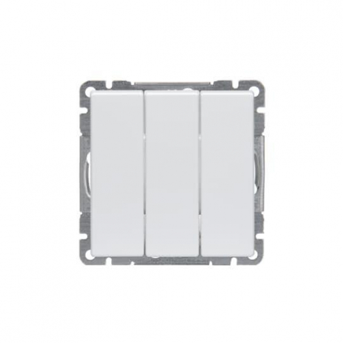 Выключатель 3-кл. ОП Impressivo 16А IP20 бел. ABB 2TKA00000410