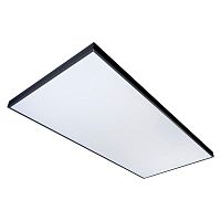 Светильник светодиодный ULP-60120 60W/4000K/LL IP40 PREMIUM OPAL BLACK 60Вт 4000К IP40 7700лм потолочн. бел. равномерный свет в комплекте с источником питания черн. Uniel UL-00012452