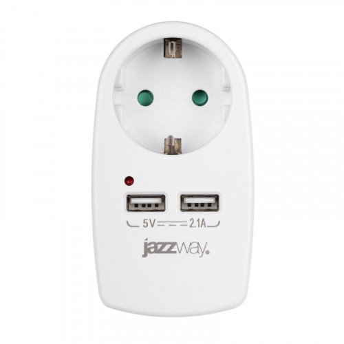 Адаптер AD-1GU USB заземл. JazzWay 5051744