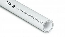 Труба PPR 25х3.5 PN20 стекловолокно бел. (дл.2м) RTP 10330