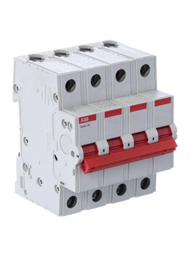 Выключатель нагрузки мод. 4п 32А Basic M BMD51432 ABB 2CDD644051R0032 фото 4