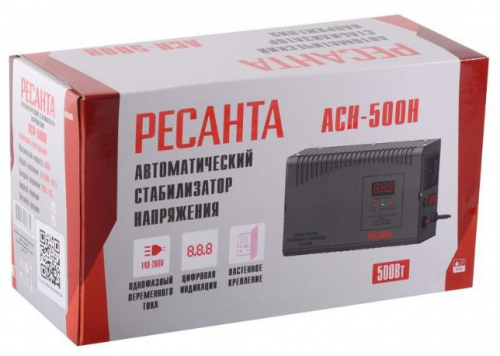Стабилизатор напряжения АСН-500 Н Ресанта 63/6/63 фото 7