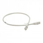 Патч-корд F/UTP кат.5е PVC 0.5м сер. Leg 051814