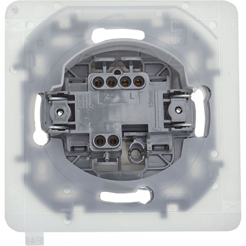 Переключатель 1-кл. Inspiria 10А IP44 250В 10AX механизм сл. кость IEK 673671 фото 4
