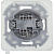 Переключатель 1-кл. Inspiria 10А IP44 250В 10AX механизм сл. кость IEK 673671