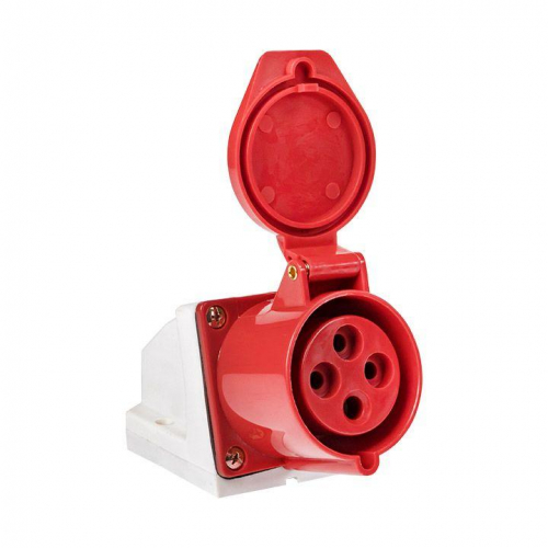 Розетка наружн. уст. 16А 3P+PE IP44 (114) EKF ps-114-16-380 фото 2