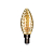 Лампа филаментная Витая свеча LCW35 9.5Вт 950лм 2400К E14 золот. колба Rexant 604-120