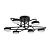 Светильник Vortex 36Вт IP20 потолочн. Freya FR6155CL-L36B
