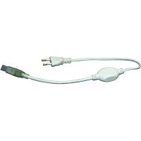 Соединитель (провод) UCX-SK2/A67-NNN CLEAR 005 POLYBAG для светодиодных лент 220В 3528 2 контакта прозр. (уп.5шт) Uniel 10830