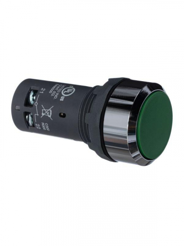 Кнопка CP1-30G-11 без фикс. 1HO+1H3 зел. ABB 1SFA619100R3072 фото 5