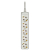Удлинитель 5х3м с заземл. 16А IP20 U-5e-3m-3х1 ПВС 3х1 Эра Б0028376