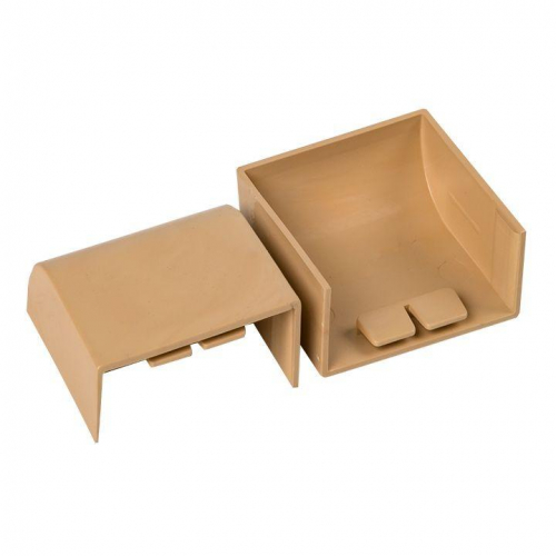 Заглушка 40х25 под свет. дерево Plast PROxima (уп.4шт) EKF ecl-40-25x4 фото 5