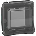 Крышка Mureva Styl для бокса под исталляцию Unica IP55 антрацит SchE MUR35106