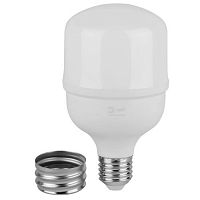 Лампа светодиодная GREEN LINE POWER T80-40W-840-E27/E40 GL 40Вт колокол 4000К яркий свет бел. E27/E40 Эра Б0067027