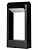 Светильник садово-парковый LED, Аура, H300 мм, 6 Вт, 3000 K, алюм./черн., IP65, TDM