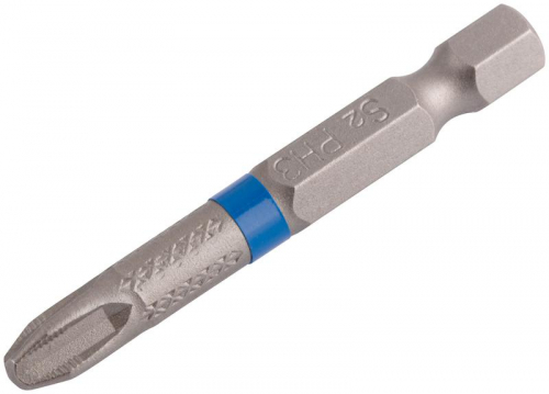 Набор стальных бит ПРОФИ/Profi PH3 50мм (уп.2шт) Cutop 83-343 фото 2