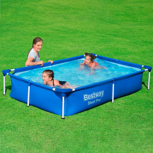 Бассейн каркасный Steel Pro 221х150х43см (56401) Bestway 6941607327951 фото 3