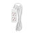 Удлинитель 2х3м с заземл. STANDARD 3х1кв.мм бел. Rexant 13-4004