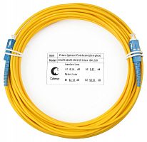 Шнур оптический FOP(s)-9-SC-SC-10m simplex SC-SC 9/125sm 10м LSZH Cabeus 7542c
