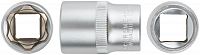 Головка шестигранная CrV 1/2дюйм 19мм FIT 62049