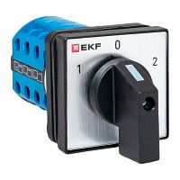 Переключатель кулачковый ПК-1-23 3п 10А "1-0-2" IP65 EKF pk-1-23-10-65