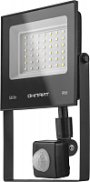 Прожектор светодиодный 90 687 OFL-02-50-6.5K-BL-IP65-LED 50Вт 6500К IP65 4000лм с датчиком движения черн. ОНЛАЙТ 90687