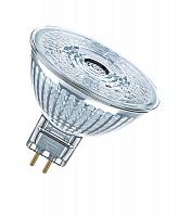 Лампа светодиодная LED Star MR16 8Вт прозрачная 4000К нейтр. бел. GU5.3 621лм 12В угол пучка 36град. (замена 50Вт) OSRAM 4058075433786