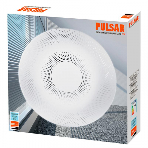 Светильник светодиодный декоративный PPB Pulsar 36Вт 6500К IP20 d380х65 настенно-потолочный бытовой JazzWay 5025066 фото 7