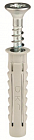 Саморез 4х30мм с дюбелем V5 (уп.100шт) DKC CM06521