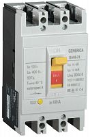 Выключатель автоматический 3п 100А 18кА ВА66-31 GENERICA SAV10-3-0100-G