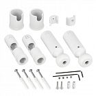 Крепление ARL-WAVE-1815-S-2-ENDCAP White комплект метал. бел. Arlight 057584