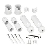 Крепление ARL-WAVE-1815-S-2-ENDCAP White комплект метал. бел. Arlight 057584